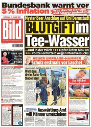 :  Bild Zeitung vom 25 August 2021