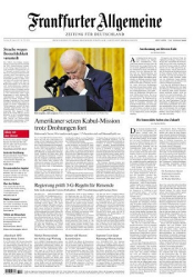 :  Frankfurter Allgemeine Zeitung vom 28 August 2021