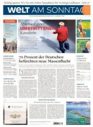 :  Welt am Sonntag vom 29 August 2021