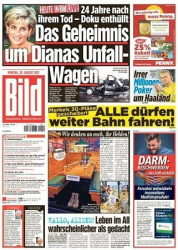 :  Bild Zeitung vom 30 August 2021