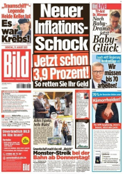 :  Bild Zeitung vom 31 August 2021