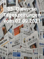 : 33- Diverse Tageszeitungen vom 02  September 2021
