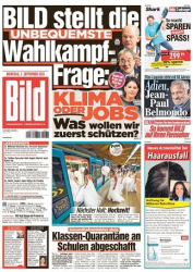 :  Bild Zeitung vom 07 September 2021