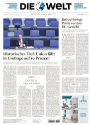 :  Die Welt vom 08 September 2021