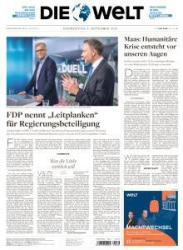 :  Die Welt vom 09 September 2021