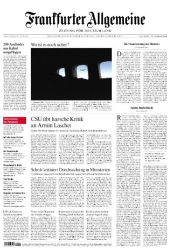 :  Frankfurter Allgemeine Zeitung vom 10 September 2021