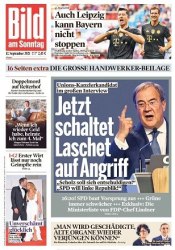 :  Bild am Sonntag vom 12 September 2021