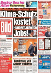 :  Bild Zeitung vom 16 September 2021