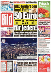 :  Bild Zeitung vom 17 September 2021