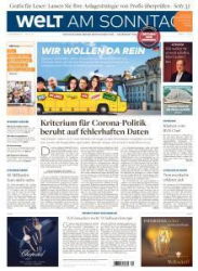 :  Welt am Sonntag vom 19 September 2021