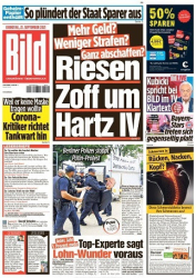 :  Bild Zeitung vom 21 September 2021