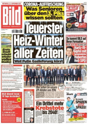 :  Bild Zeitung vom 22 September 2021