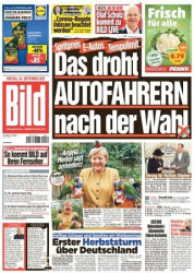 :  Bild Zeitung vom 24 September 2021