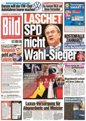 :  Bild Zeitung vom 29 September 2021