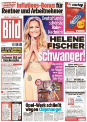 :  Bild Zeitung vom 01 Oktober 2021