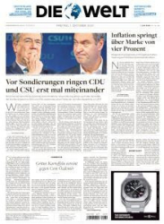 :  Die Welt vom 01 Oktober 2021