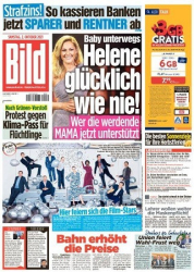 :  Bild Zeitung vom 02 Oktober 2021