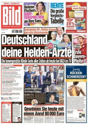 :  Bild Zeitung vom 04 Oktober 2021