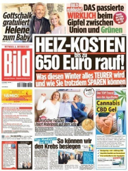 :  Bild Zeitung vom 06 Oktober 2021