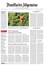 :  Frankfurter Allgemeine Zeitung vom 12 Oktober 2021