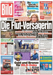 :  Bild Zeitung vom 14 Oktober 2021