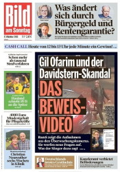 :  Bild am Sonntag vom 17 Oktober 2021