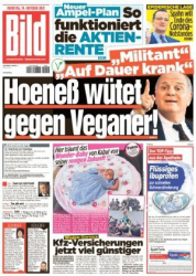 :  Bild Zeitung vom 19 Oktober 2021