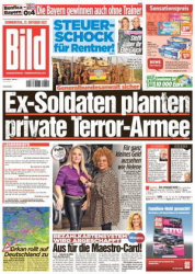 :  Bild Zeitung vom 21 Oktober 2021