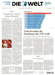 :  Die Welt vom 26 Oktober 2021