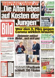 :  Bild Zeitung vom 27 Oktober 2021