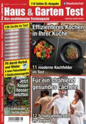 :  Haus und Garten Test Verbrauchermagazin November-Dezember No 06 2021