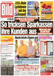 :  Bild Zeitung vom 06 November 2021