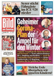 :  Bild am Sonntag vom 07 November 2021