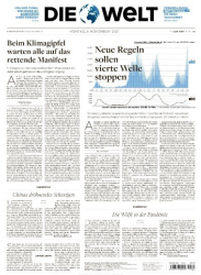 :  Die Welt vom 08 November 2021