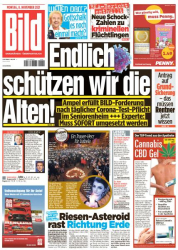 : Bild Zeitung vom 08 November 2021