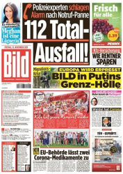 :  Bild Zeitung vom 12 November 2021