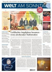 :  Welt am Sonntag vom 28 November 2021