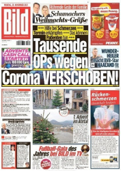 :  Bild Zeitung vom 29 November 2021