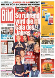 :  Bild Zeitung vom 04 Dezember 2021