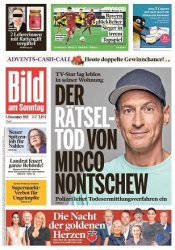 :  Bild am Sonntag vom 05 Dezember 2021