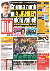 :  Bild Zeitung vom 11 Dezember 2021