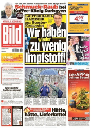 :  Bild Zeitung vom 15 Dezember 2021