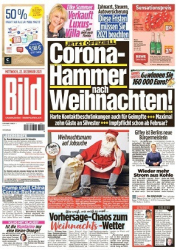 :  Bild Zeitung vom 22 Dezember 2021