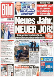 :  Bild Zeitung vom 04 Januar 2022