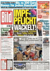 :  Bild Zeitung vom 06 Januar 2022