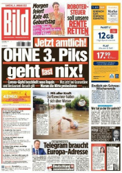 : Bildzeitung vom 08.01.2022