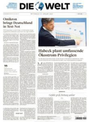 :  Die Welt vom 12 Januar 2022