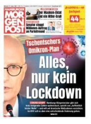 :  Hamburger Morgenpost vom 12 Januar 2022