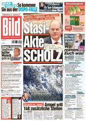 : Bildzeitung vom 13.01.2022