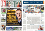 : Bild und Welt am Sonntag No 03 vom 16  Januar 2022
